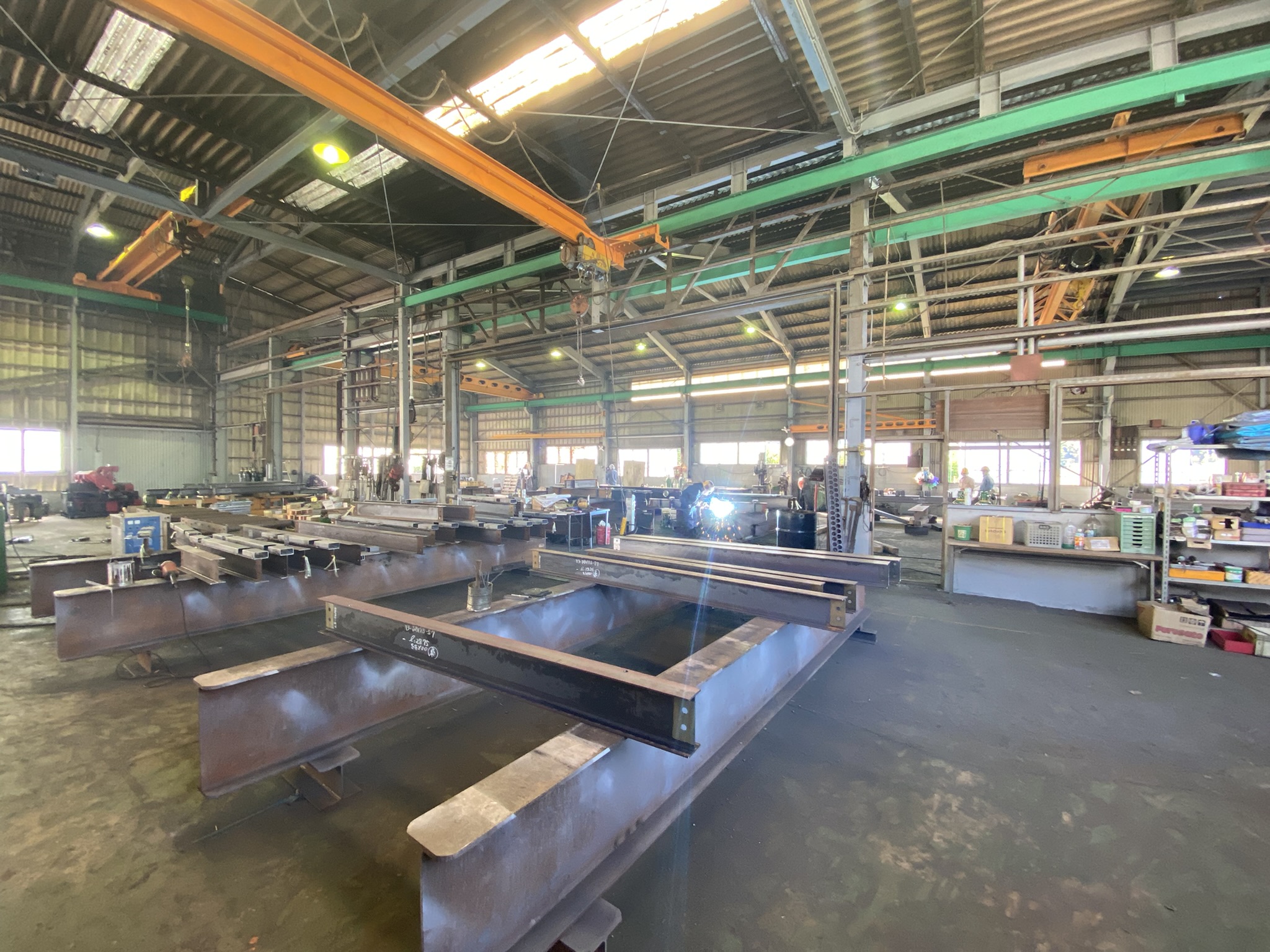 桑名工場　工場内の風景その1